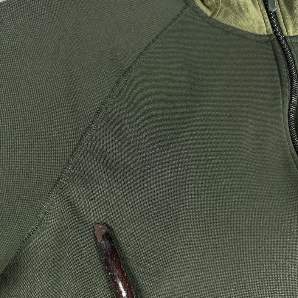 Mountain Hardwear Jacket Hoodie XL Green Norse Peak Full Zip Performance Fleece - Picture 2 of 9